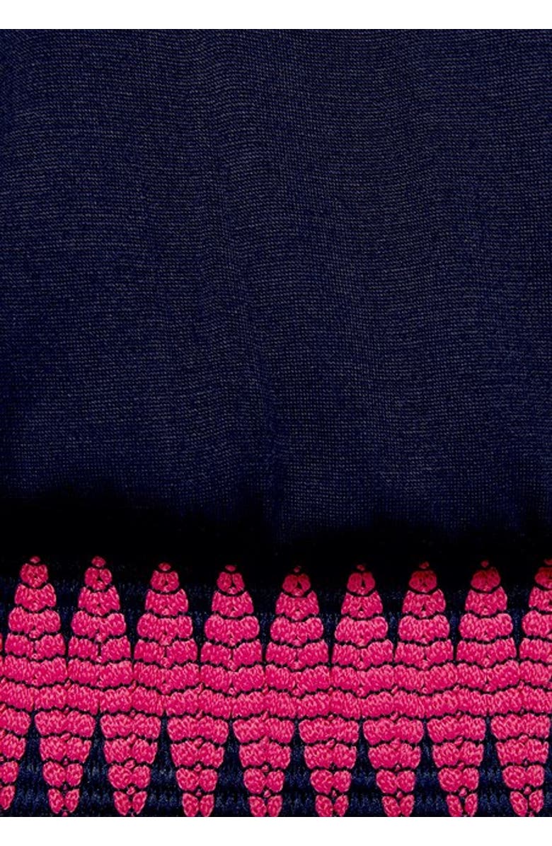 LASCANA Women's Wrap Look Dress, Alternate, color, Navy