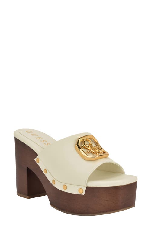 Guess Qisha Platform Slide Sandal