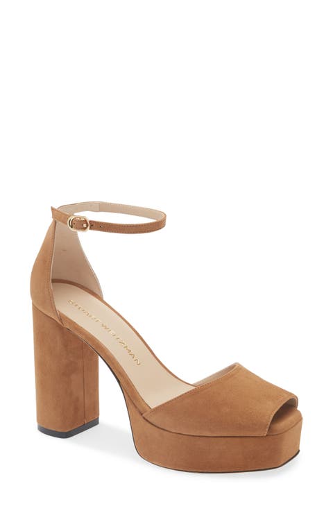 Sabrina Platform Ankle Strap Sandal (Women)
