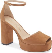 Stuart Weitzman Sabrina Platform Ankle Strap Sandal