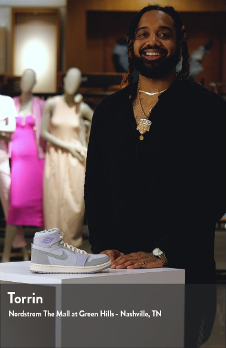 Air Jordan 1 Zoom Comfort 2 High Top Sneaker, sales video thumbnail