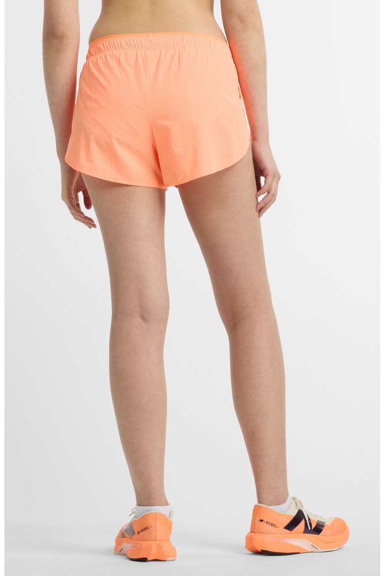 RC Ultra Light Split Hem Running Shorts, Alternate, color, ORANGE