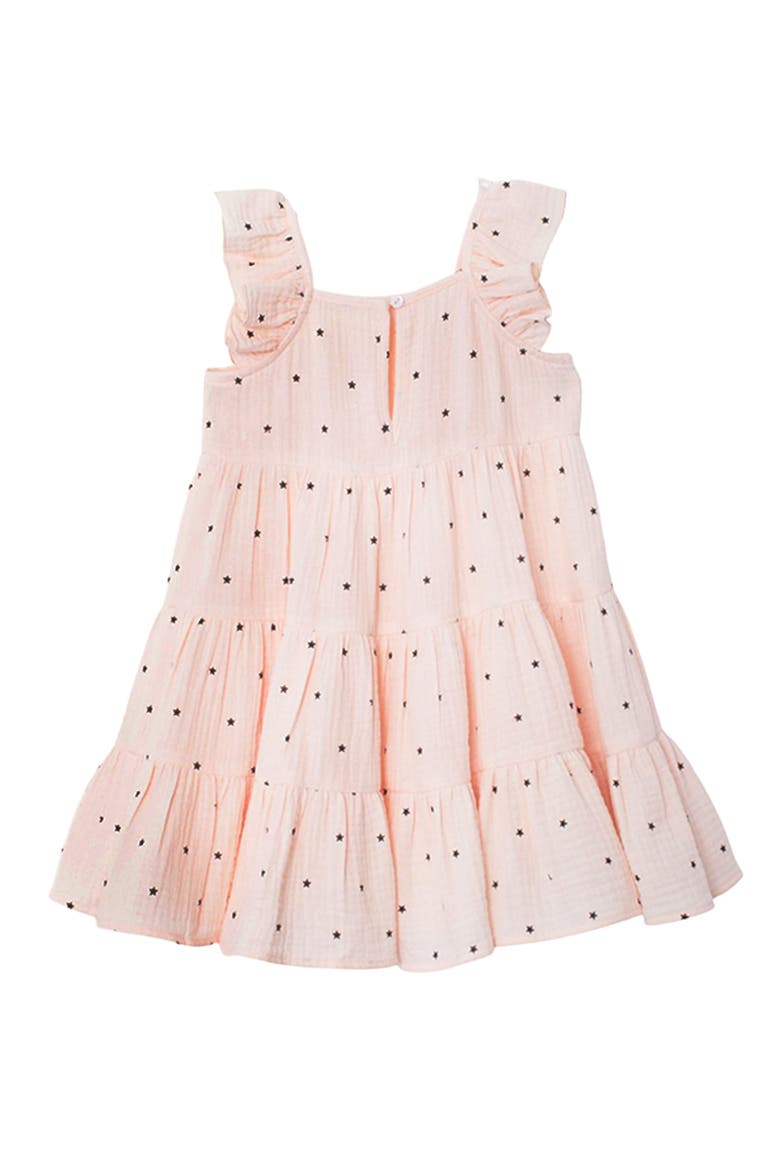 Stargirl Ruffled Sleeve Dress, Alternate, color, Pink