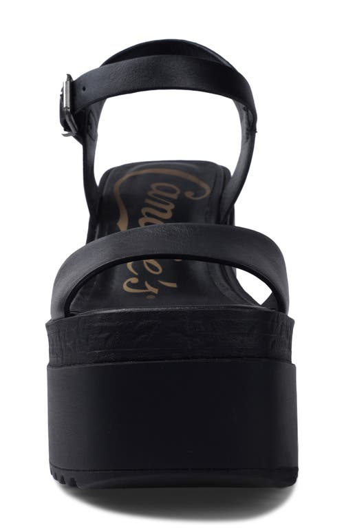 Candies Candie's Daryna Platform Wedge Sandal In Black