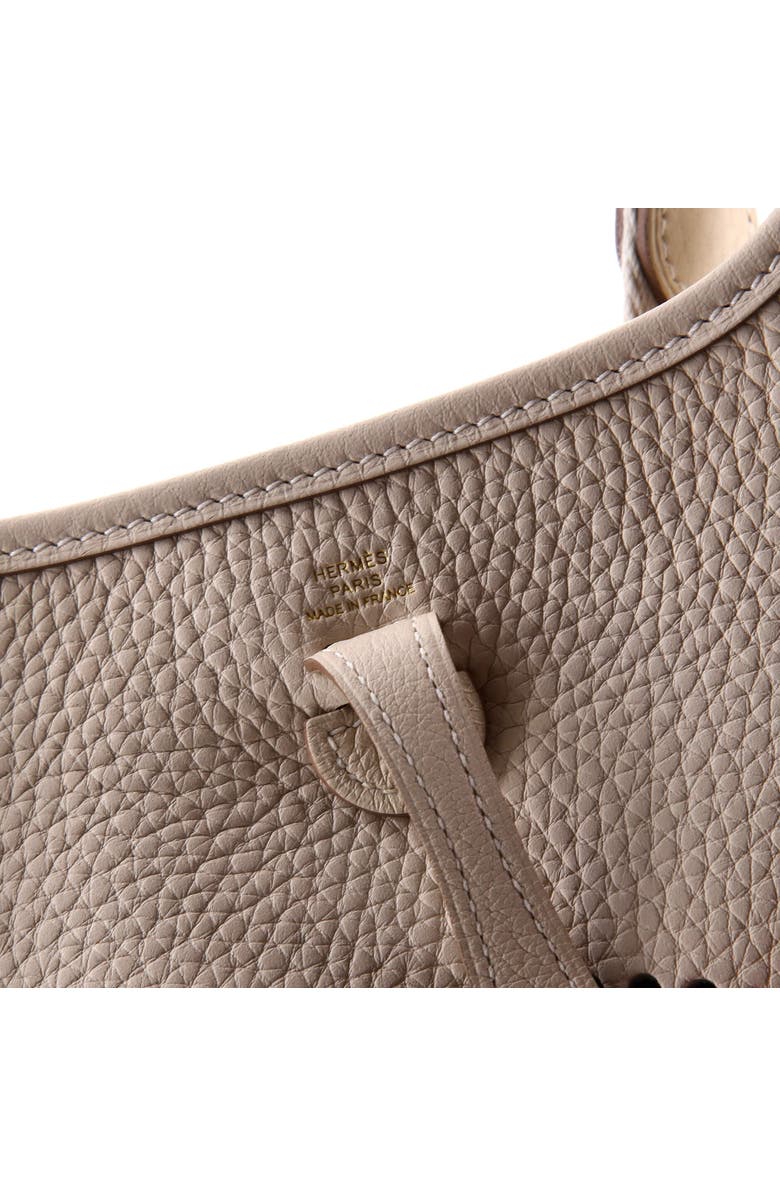 Pre-Owned Hermes Evelyne Bag Gen III Clemence TPM, Alternate, color, Craie