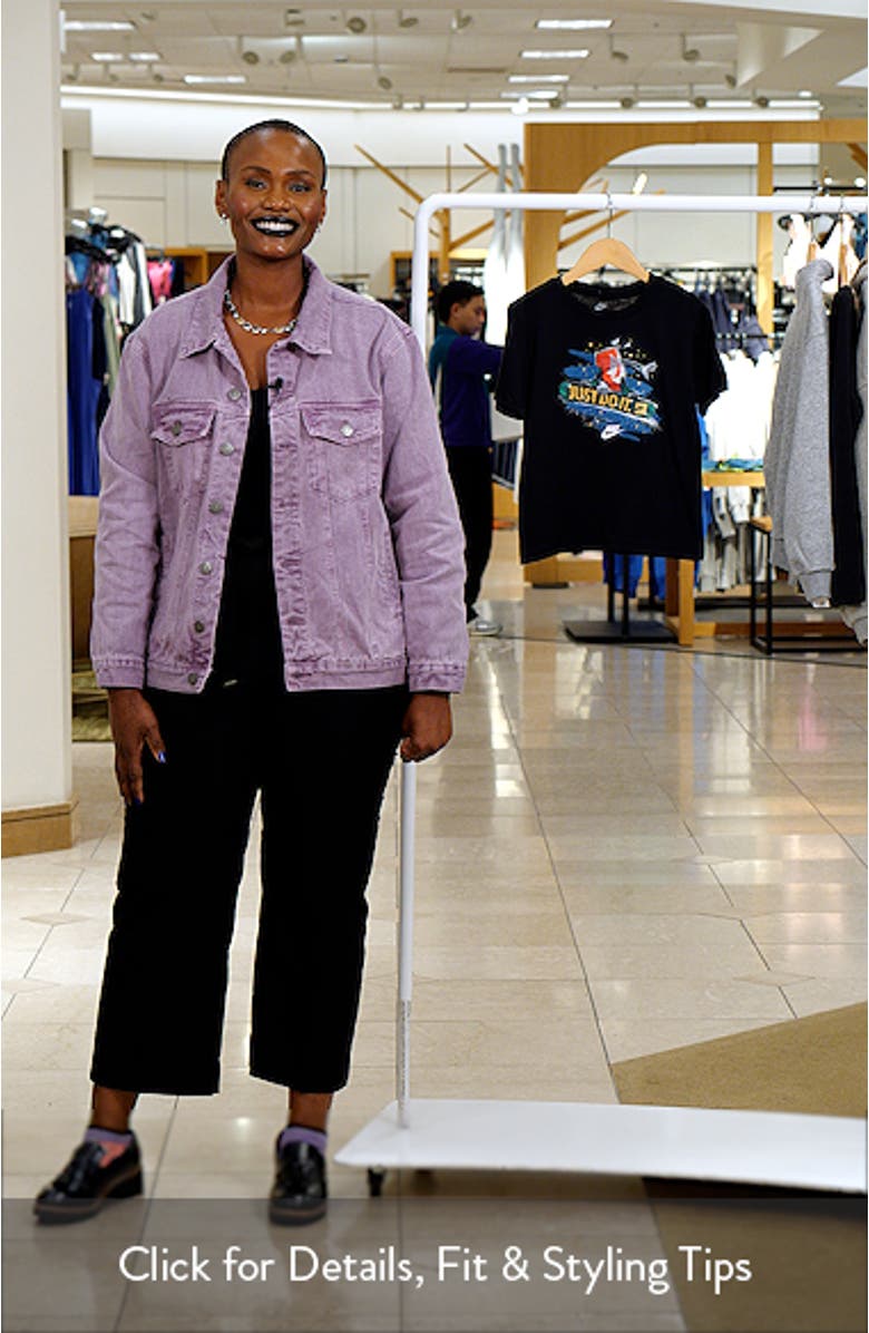 Kids' Snowboard Boxy Graphic T-Shirt, sales video thumbnail