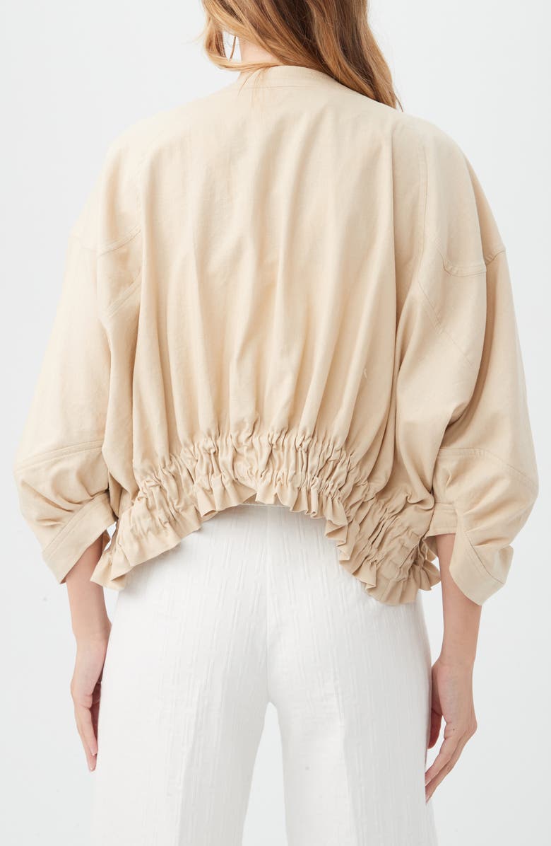 Trina Turk Prita Linen Blend Jacket, Alternate, color,