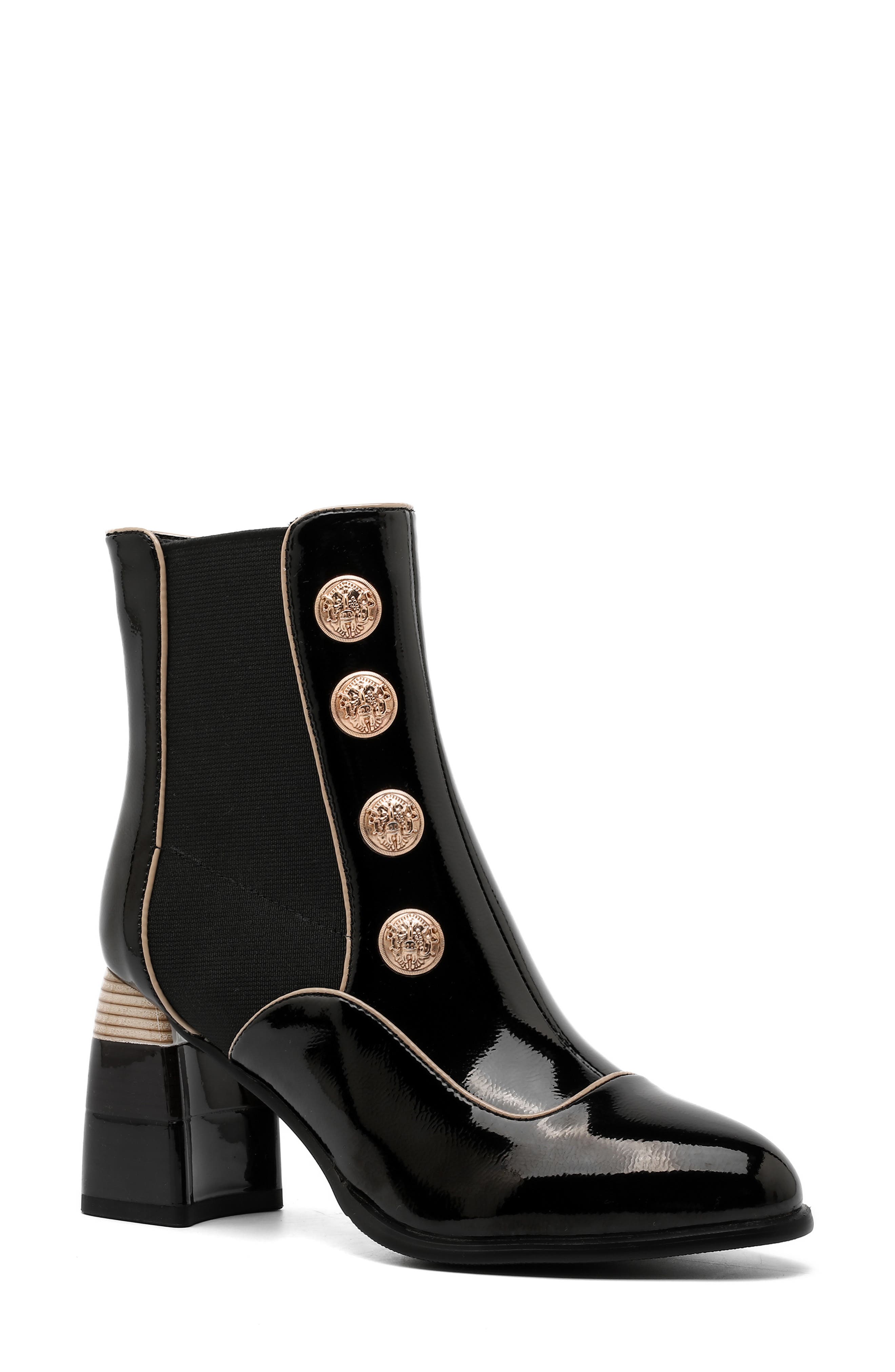 Rhea Faux Leather Bootie