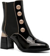 NINETY UNION Rhea Faux Leather Bootie