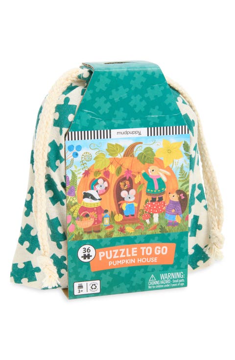 Kids' Pumpkin House 36-Piece Puzzle
