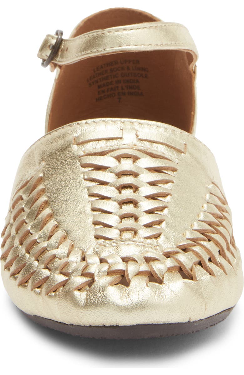 Seychelles Crimson Flat, Alternate, color, Gold