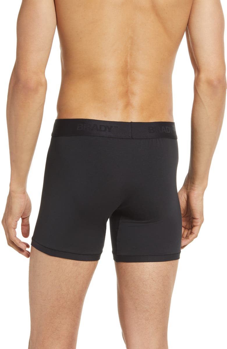 BRADY Cotton Blend Boxer Briefs, Alternate, color,