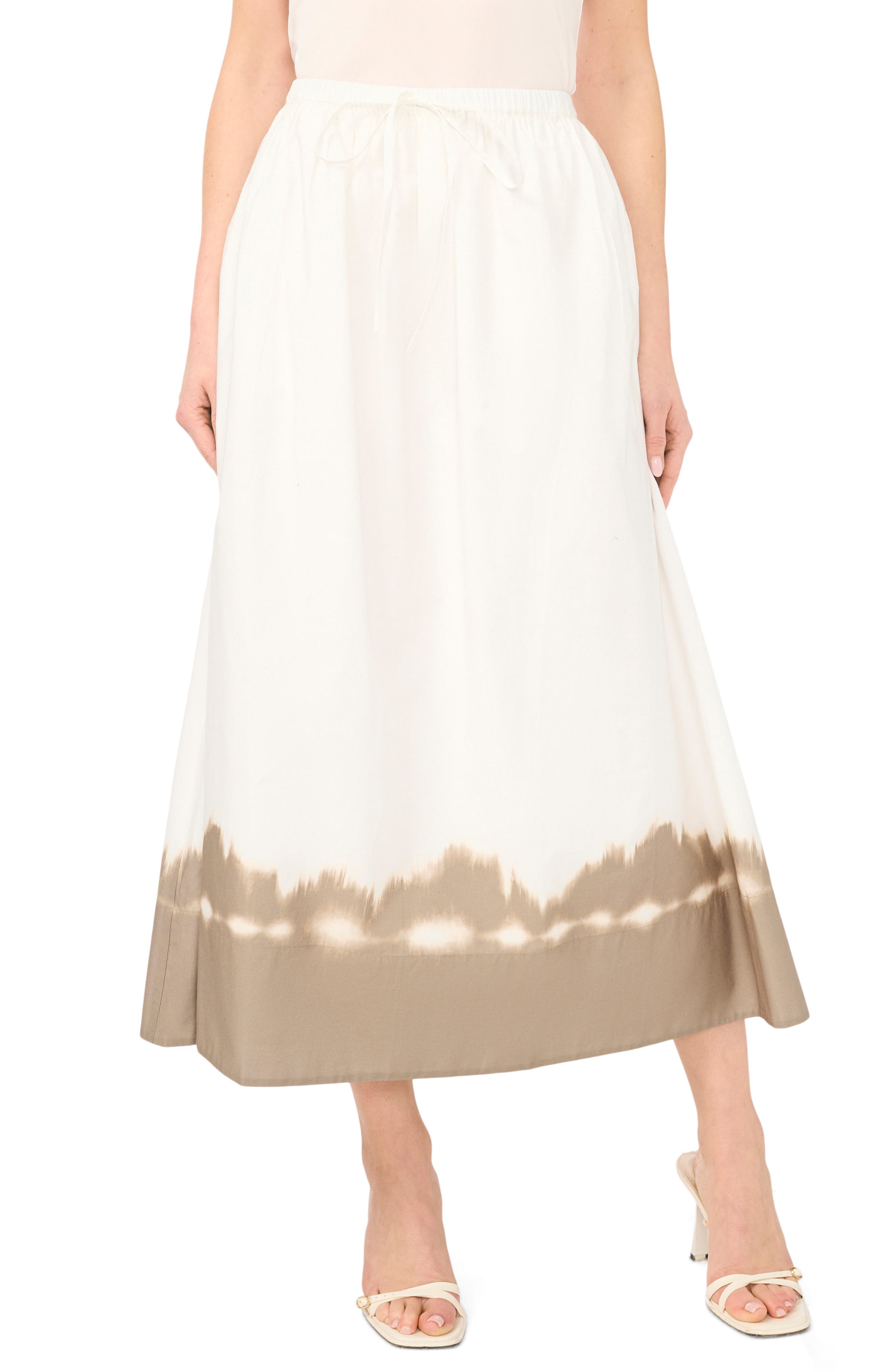 Drawstring Maxi Skirt - image 3