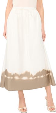 Halogen® Drawstring Maxi Skirt