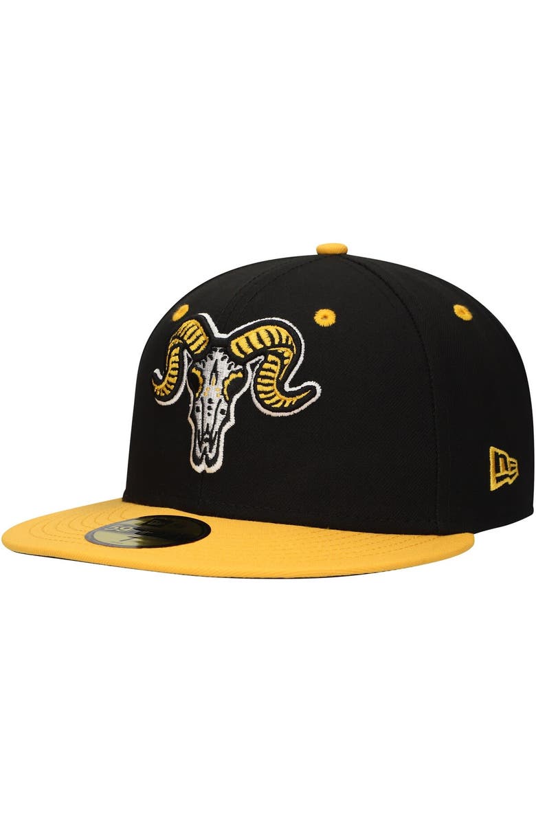 New Era Men's New Era Black Chivos de Hartford Copa de la Diversión 59FIFTY Fitted Hat, Main, color, Black