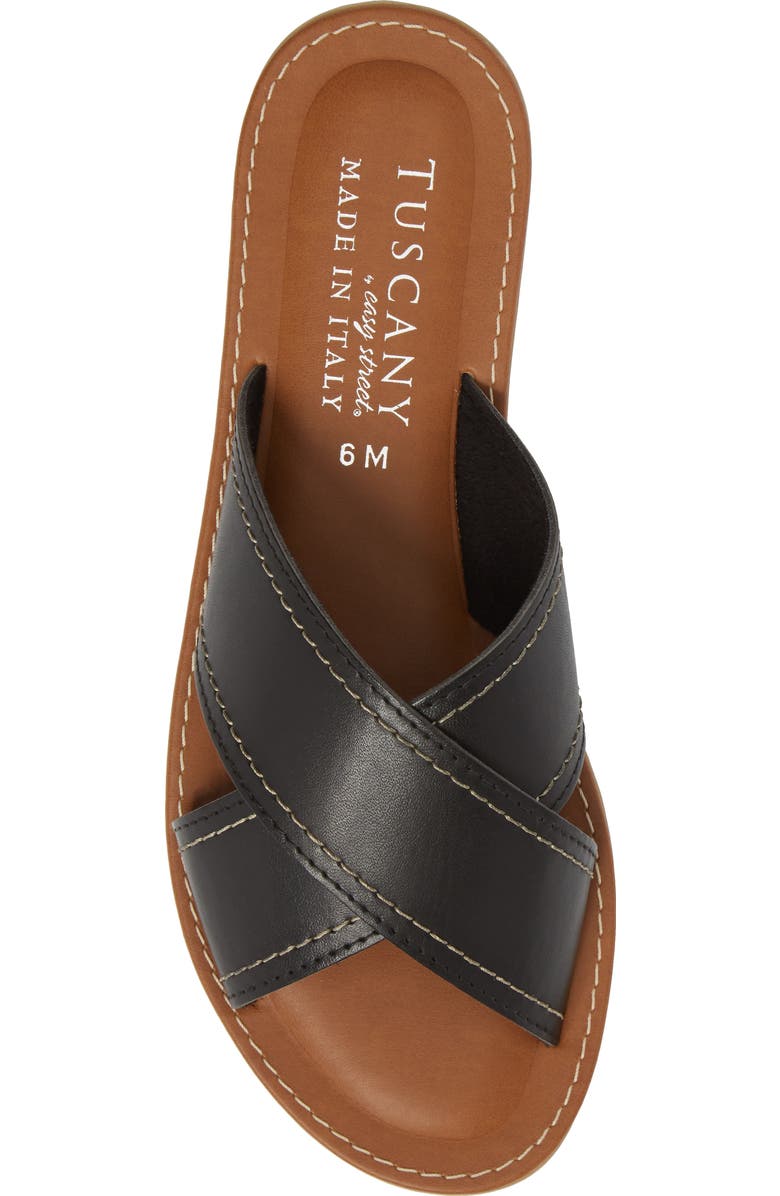 TUSCANY by Easy Street<sup>®</sup> Evelina Slide Sandal, Alternate, color,