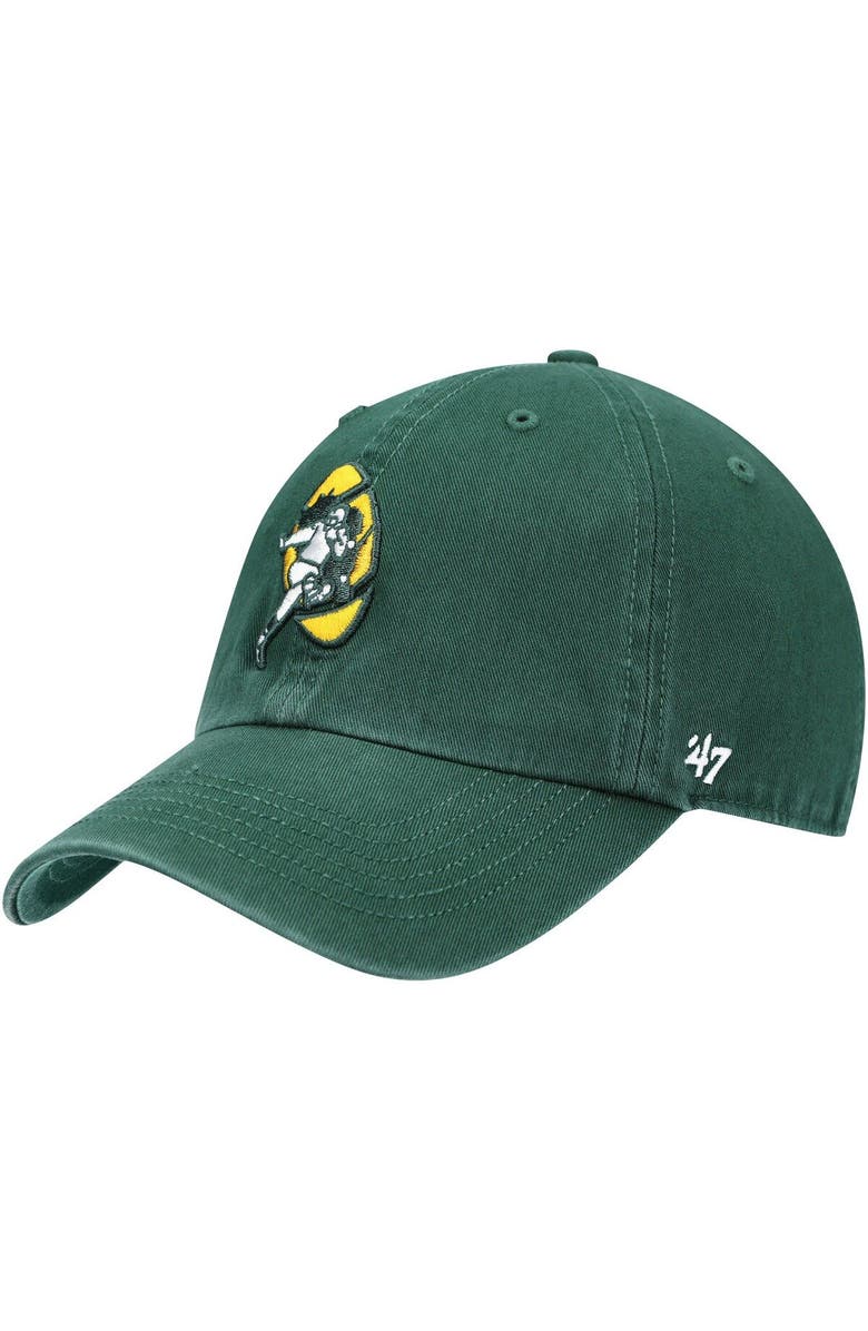 '47 Men's '47 Green Green Bay Packers Legacy Franchise Fitted Hat, Alternate, color, 