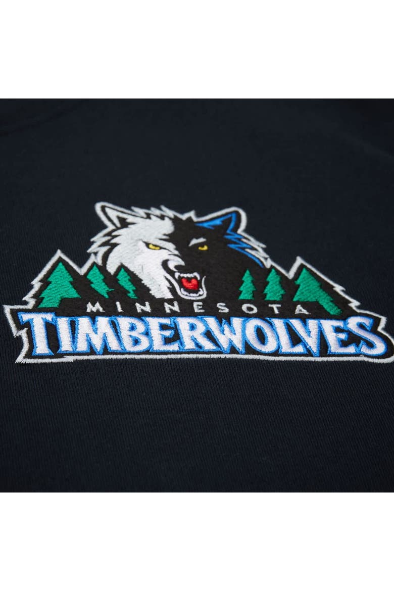 Men's Mitchell & Ness Kevin Garnett Black Minnesota Timberwolves Hardwood Classics NBA Legends T-Shirt, Alternate, color, Black