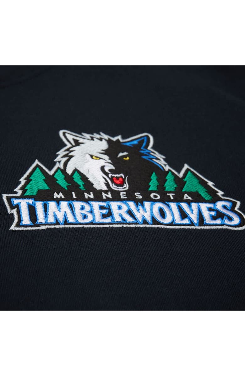 Mitchell & Ness Men's Mitchell & Ness Kevin Garnett Black Minnesota Timberwolves Hardwood Classics NBA Legends T-Shirt, Alternate, color, Black