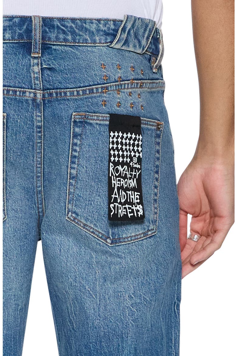 Chitch Slim Tapered Leg Jeans, Alternate, color, DENIM