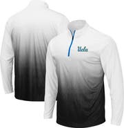 COLOSSEUM Men's Colosseum Gray UCLA Bruins Magic Team Logo Quarter-Zip Jacket