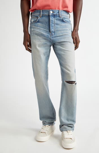 AMIRI Slash Ripped Slim Fit Jeans | Nordstrom