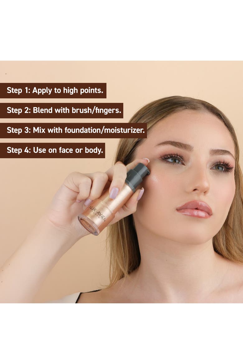 Liquid Highlighter, Alternate, color, Bright Gold