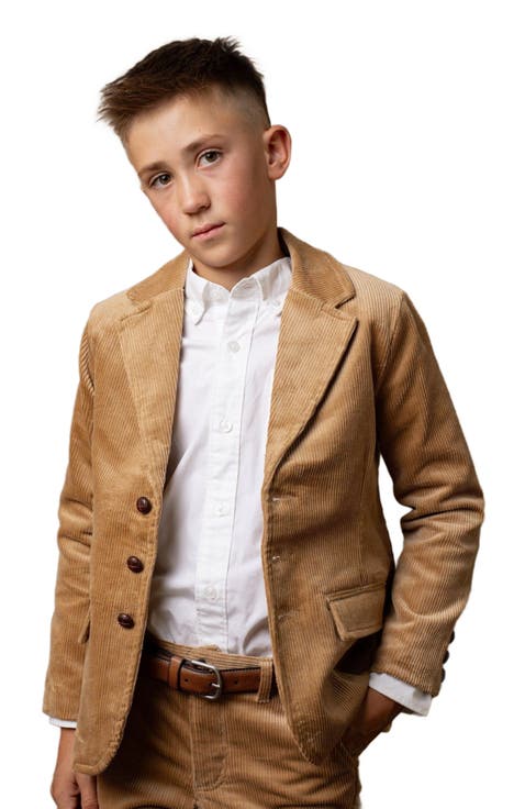 Boys' Organic Corduroy Blazer, Kids
