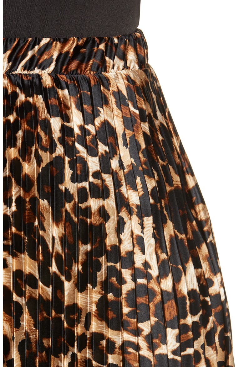 Print Maxi Skirt, Alternate, color, LEOPARD