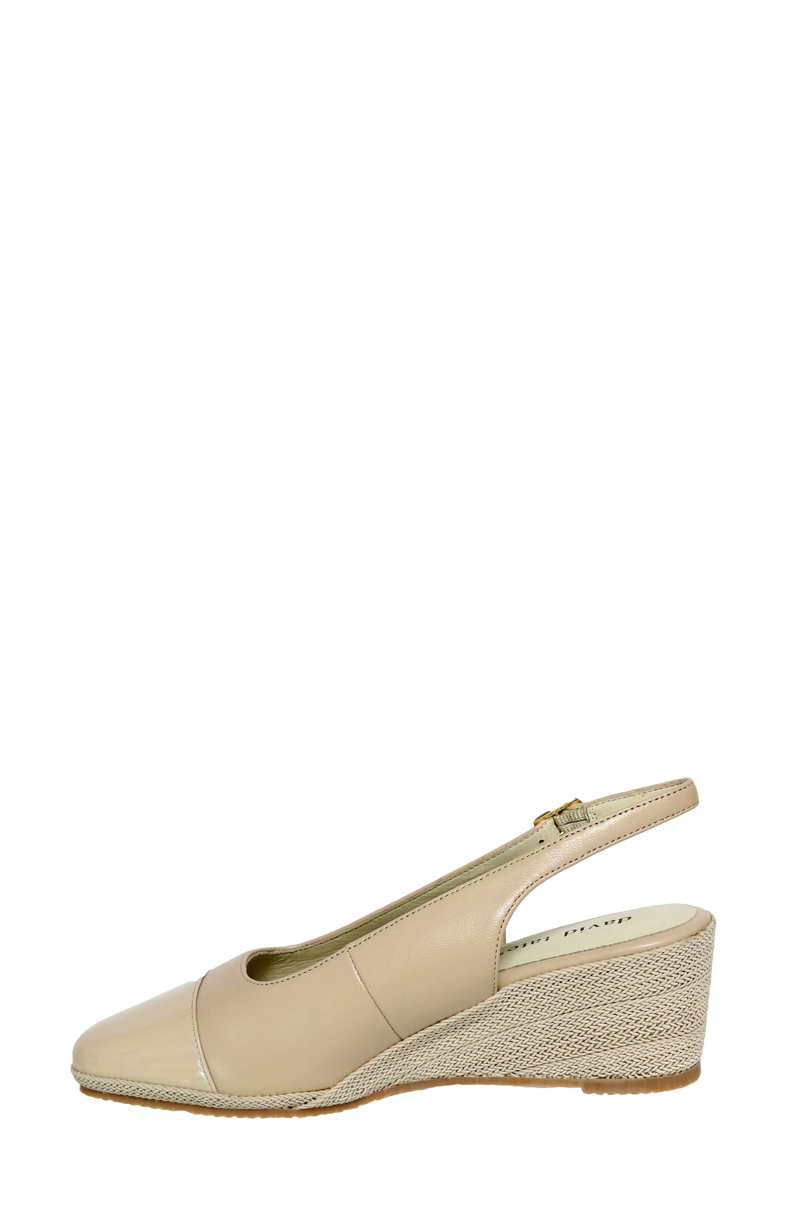 Sheyla Slingback Wedge Pump, Alternate, color, LIGHT TAUPE