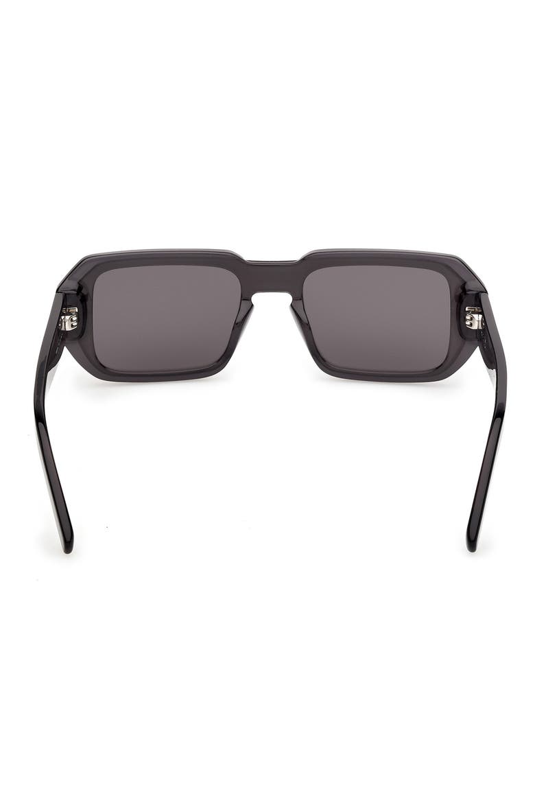 Geometric Sunglasses, Alternate, color, GREY / PALLADIUM / SHINY SMOKE