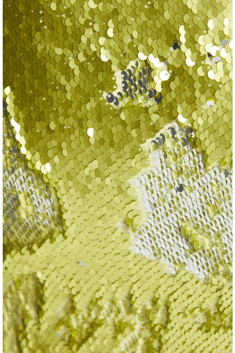Liza Sequin Pencil Skirt, Alternate, color, LIMEADE