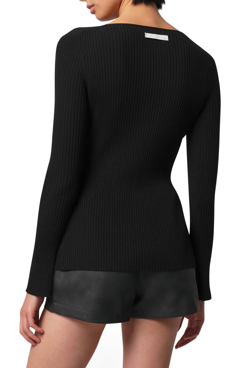 Apparis Wren Tie Front Rib Cardigan, Alternate, color, 