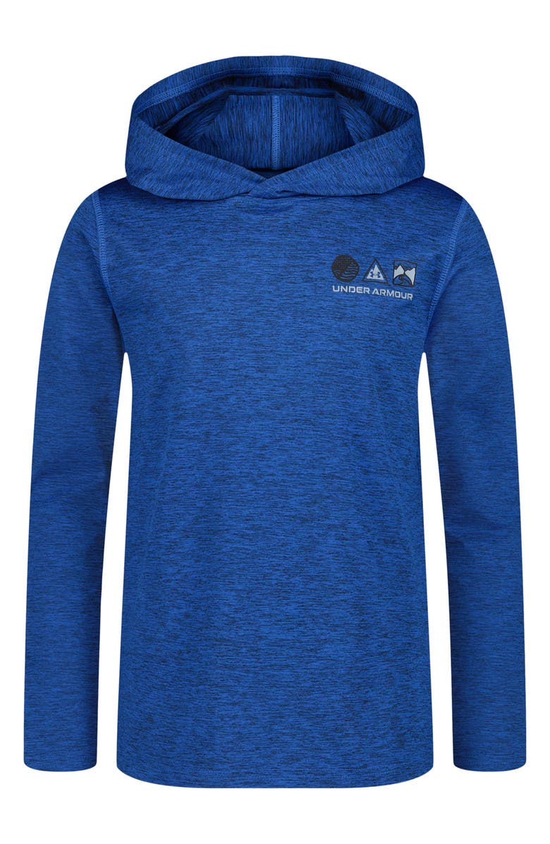 Under Armour Kids' UA Tech<sup>™</sup> Twist Apex Hoodie, Main, color, Blue Atlantis