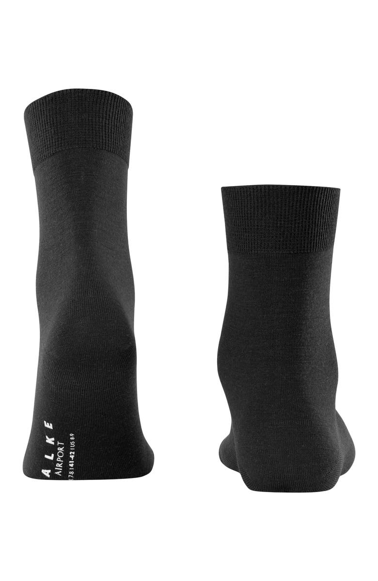 Falke Airport Wool Short Socks, Alternate, color, 