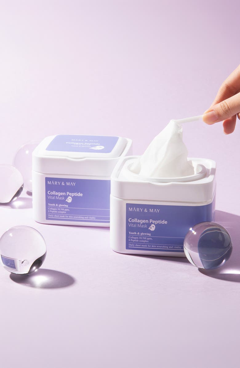Mary&May Collagen Peptide Vital Mask, Alternate, color, 