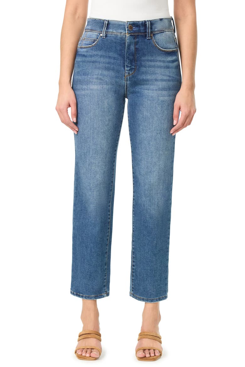 Effortless 27-Inch High Rise Slim Straight Leg Jeans video