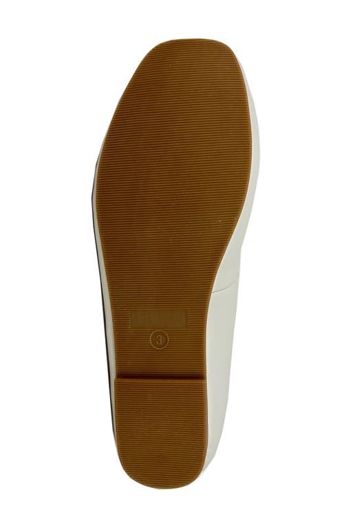 Yosi Samra Kids' Miss Sadie Ballet Flat In Bone