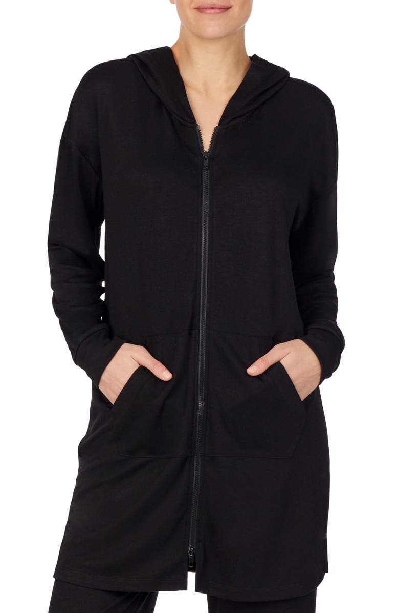 Refinery29 Double Knit Full Zip Hoodie, Main, color,