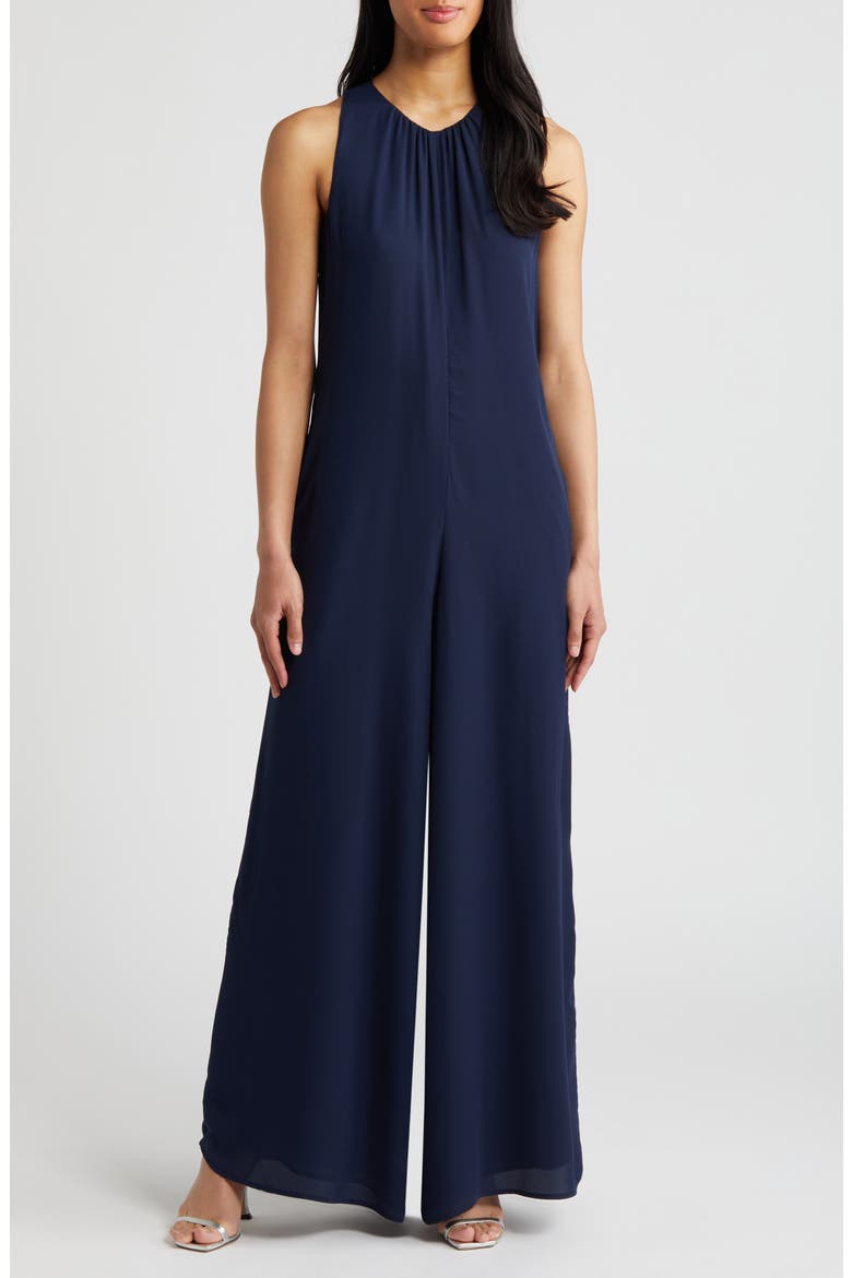 Wide Leg Jumpsuit, Main, color, CLASSIC NAVY