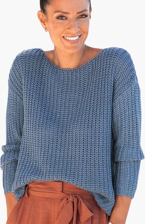 Crochet Knit Sweater