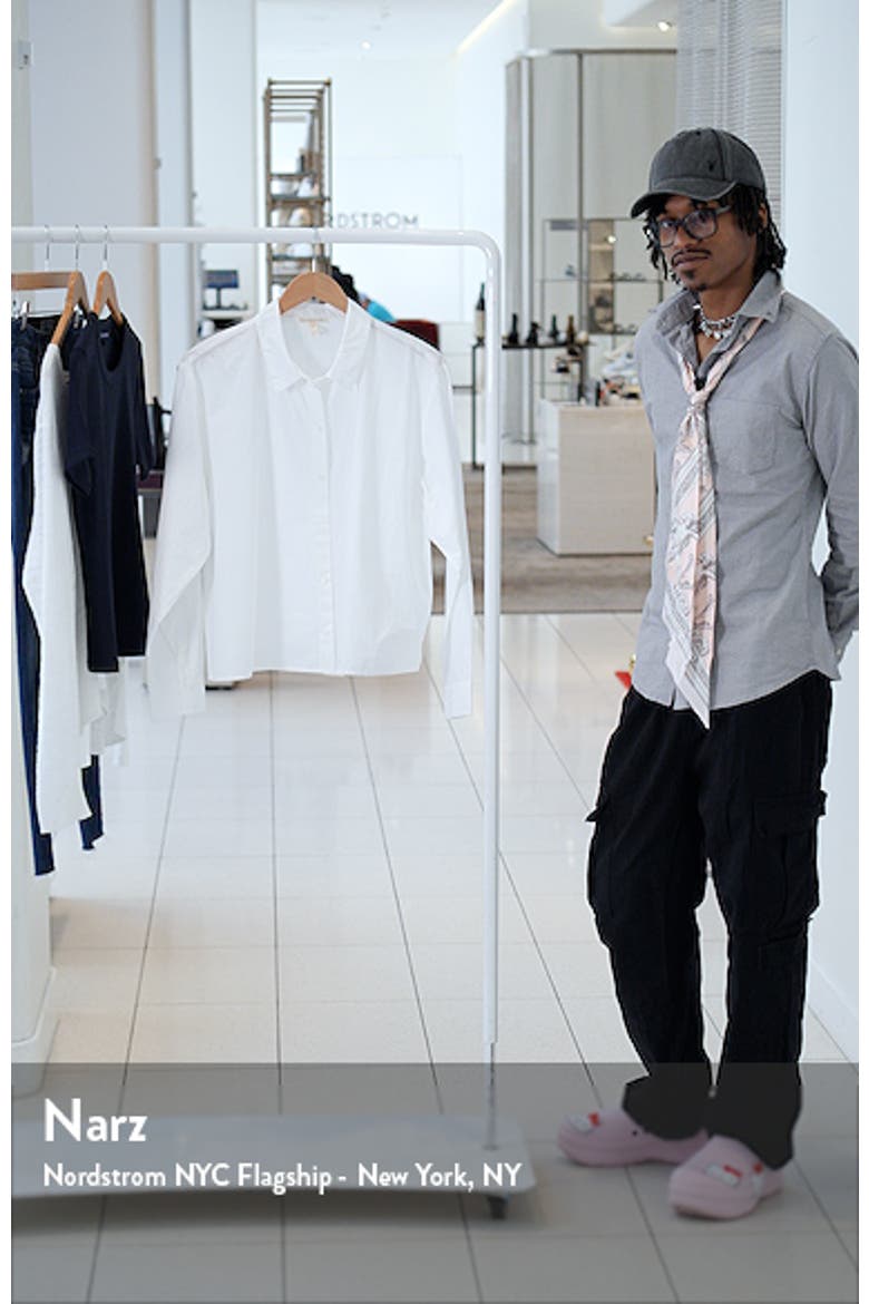 Classic Point Collar Organic Cotton Poplin Button-Up Shirt video