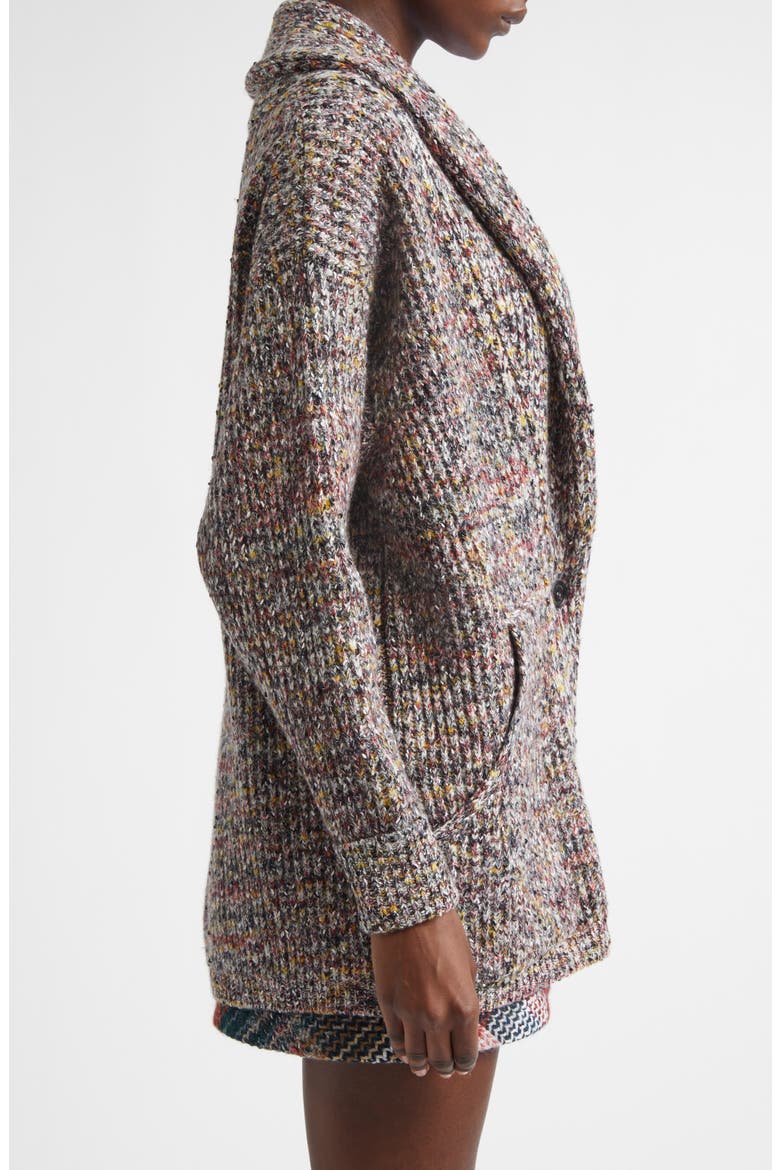 Oversize Wool Blend, Alternate, color, MULTICOLOR YELLOW RED BLACK