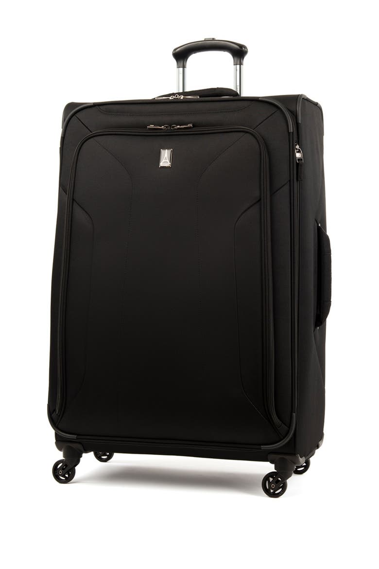 Pilot Air™ Elite 29" Expandable Large Checked Spinner Luggage, Main, color, BLACK
