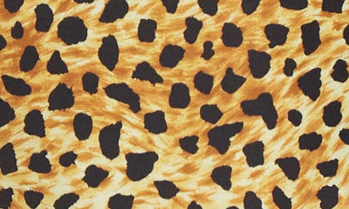 Versace Swimsuit One Piece Lycra Vita Recycled Cheetah All Over Print Neutral In Multi
