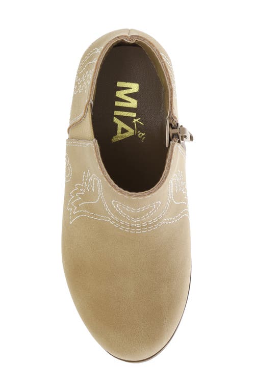Mia Kids' Lil' Skarlet Western Bootie In Nude