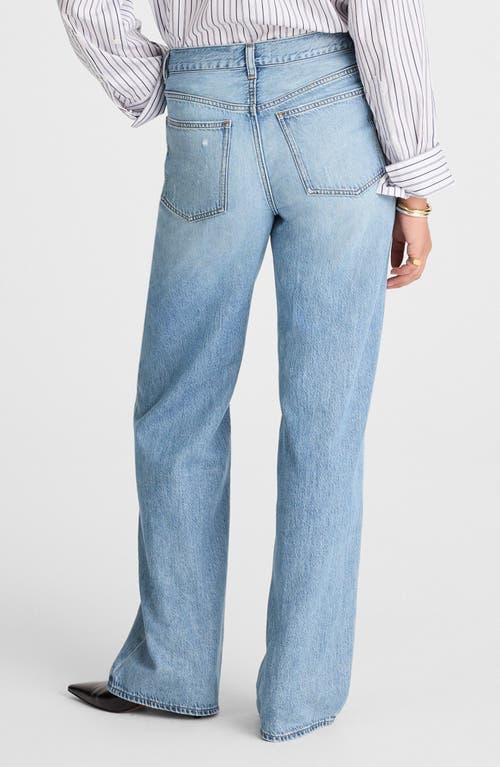 Madewell The Perfect Vintage Wide Leg Jeans In Blue