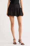 ASTR the Label Alea Floral Bubble Hem Miniskirt