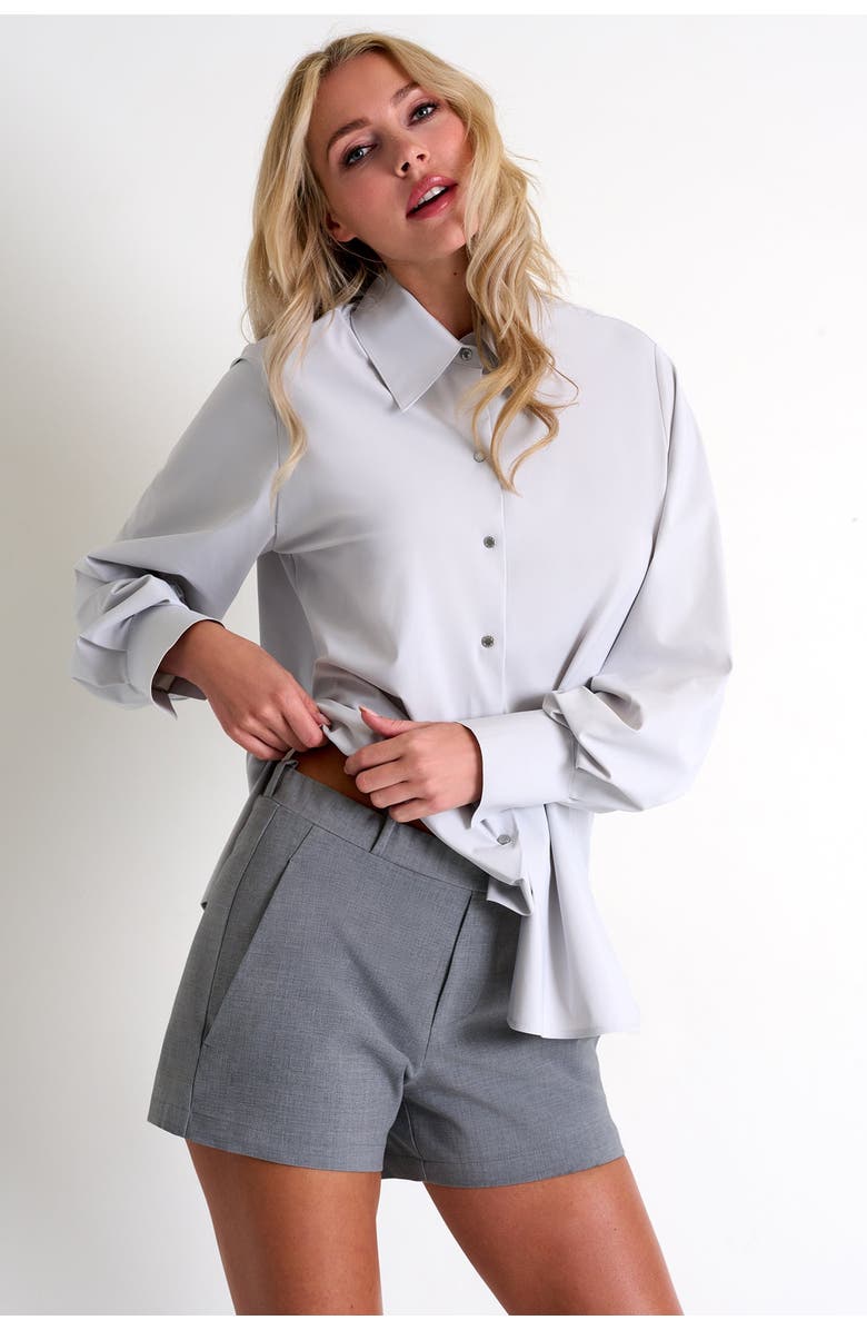 SHAN Contemporary Shorts, Main, color, Grey