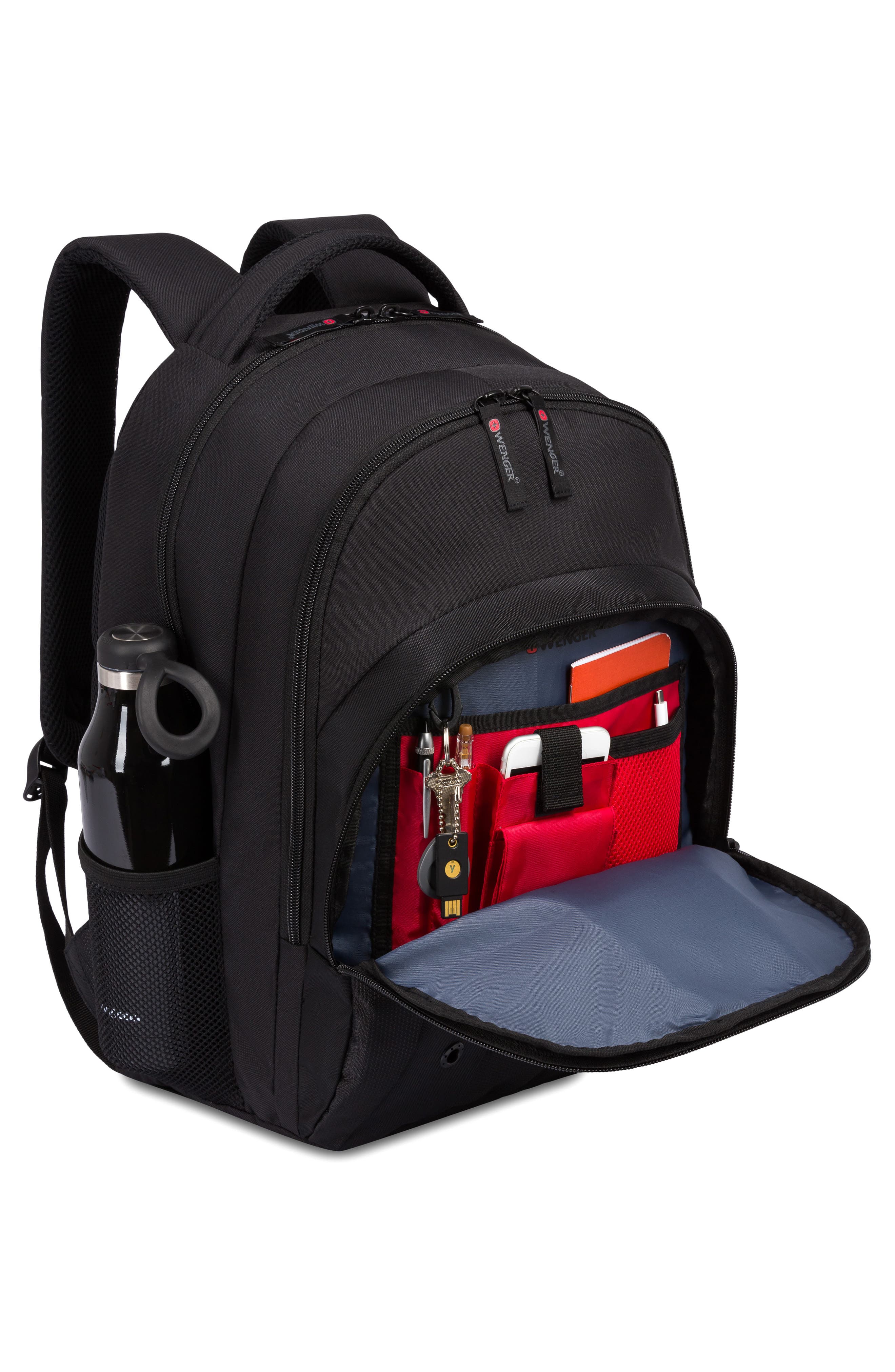 SWISSGEAR Upload Slim Laptop Backpack, Alternate, color, 